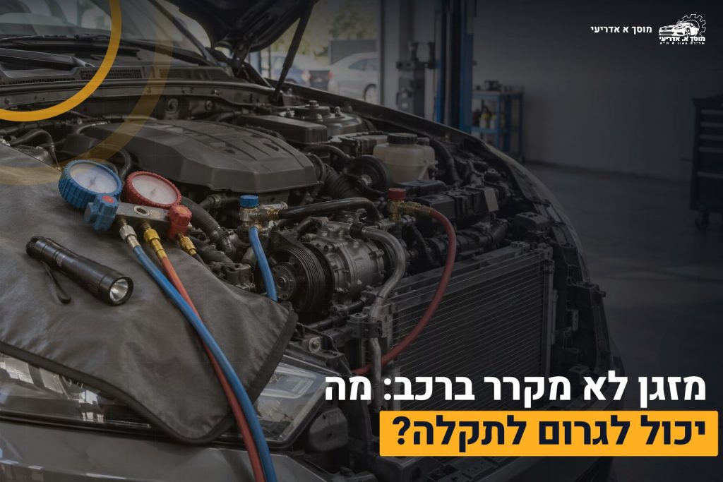 מזגן לא מקרר